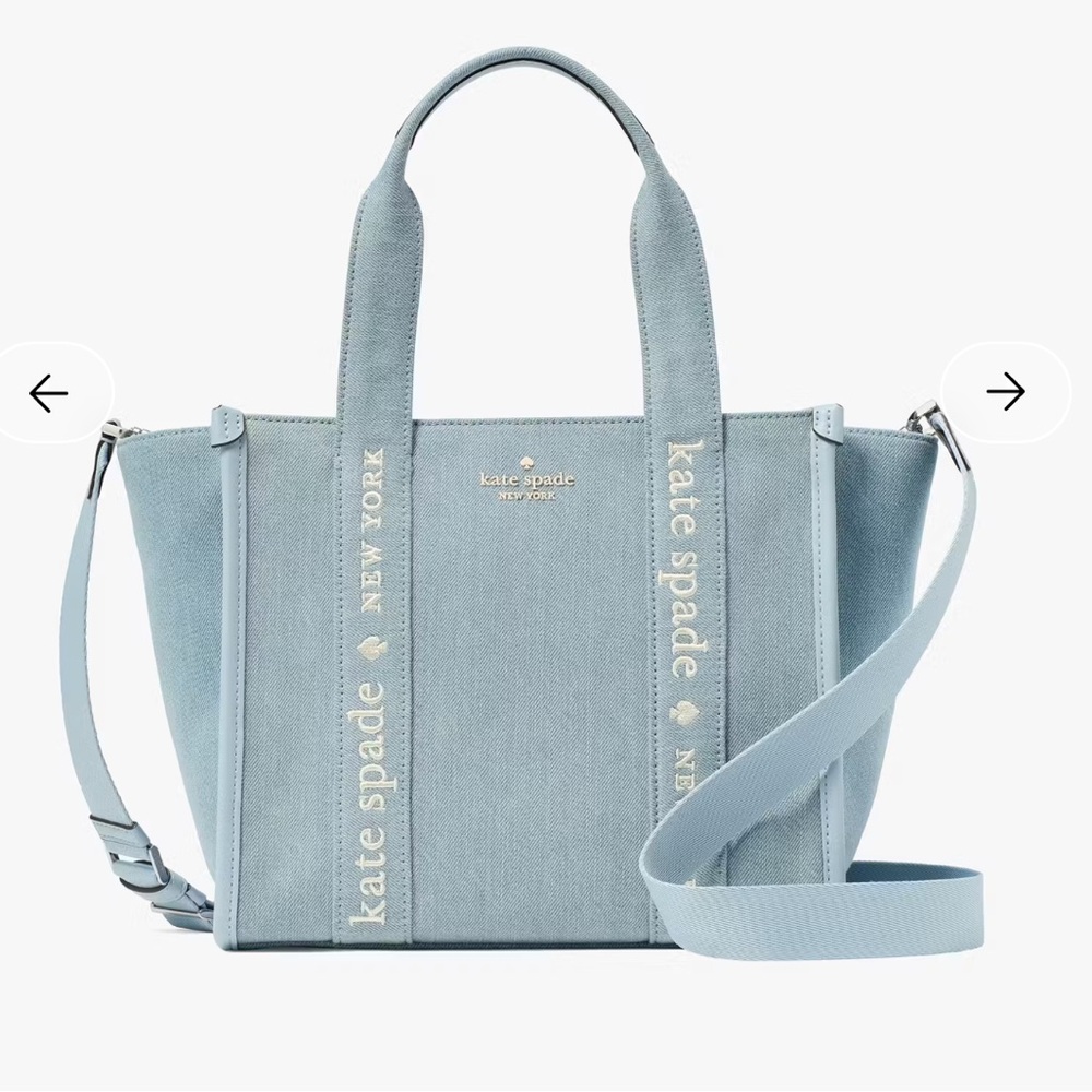 Kate spade women’s Kip denim small tote
